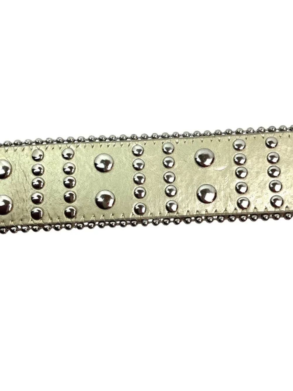 New Western Bling Rhinestone Studded Belt With Silver Buckle Womens Small Metall